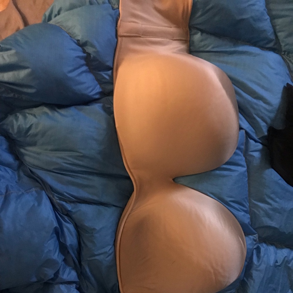 Cacique by lane Bryant strapless multiway nude 42H